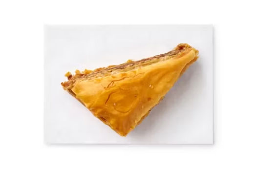 a piece of baklava